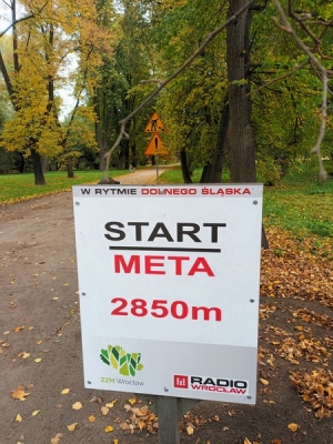 Biegaj z Radiem Wrocław- nowe oznakowania tras dla biegaczy - 2