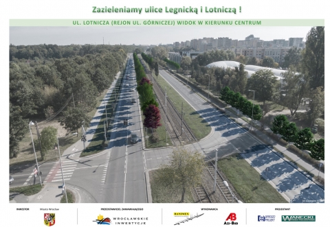 Będzie zielono. Przy Legnickiej i Lotniczej posadzą setki drzew - 3