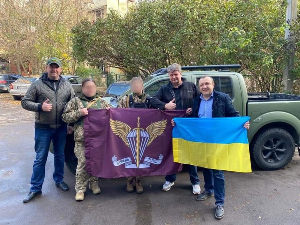 Pomagają walczącej Ukrainie od początku wojny. Teraz rozszerzają swoje wsparcie - Samochód który udało się przekazać fundacji fot: Fundacja Medyczna Solidarność