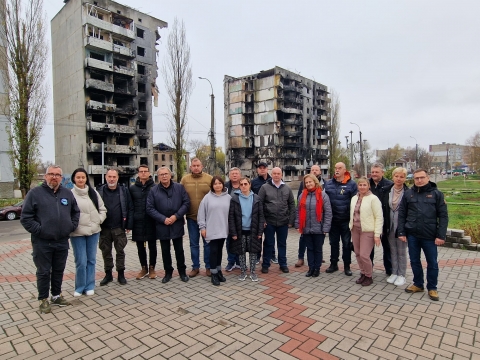 Samorządowcy z Dolnego Śląska z wizytą w Ukrainie - 15