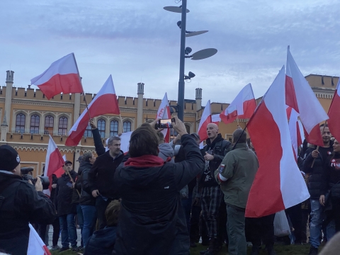 Narodowcy przeszli przez Wrocław - 0