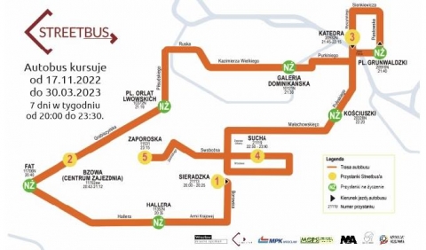 Można się w nim ogrzać i zjeść coś ciepłego. Na wrocławskie ulice wyjechał "streetbus"  - 0