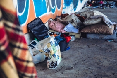 Mieszkańcy Wałbrzycha zaniepokojeni losem bezdomnego mężczyzny