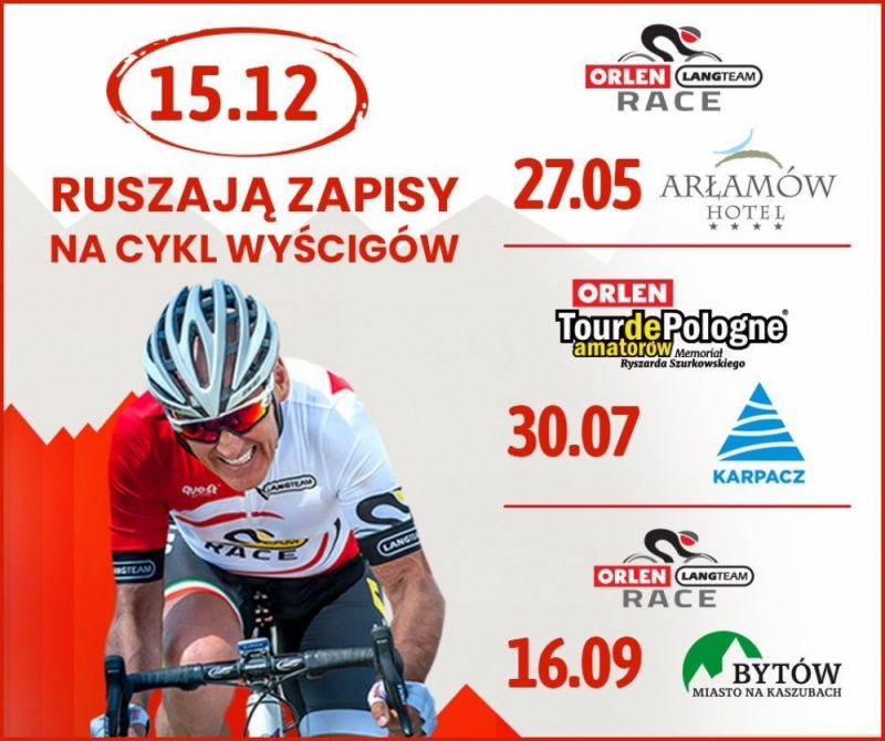 Start zapisów na wyścigi Lang Team dla amatorów! - fot. mat. prasowe