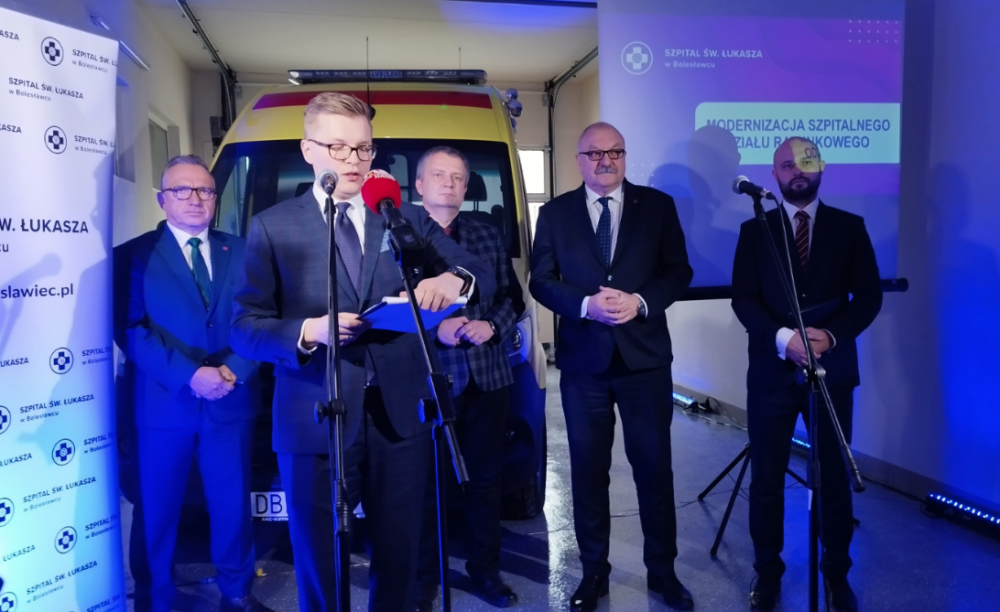 Nowy SOR w Bolesławcu. Dzięki niemu szpital teraz "w wyższej lidze" - fot. Piotr Słowiński
