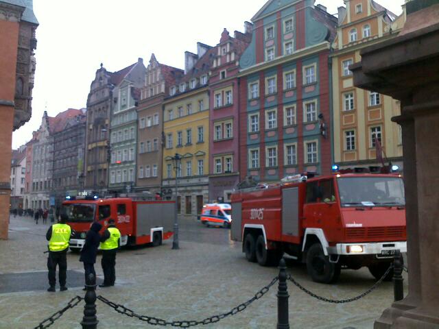 Dym nad wrocławskim Ratuszem - 2