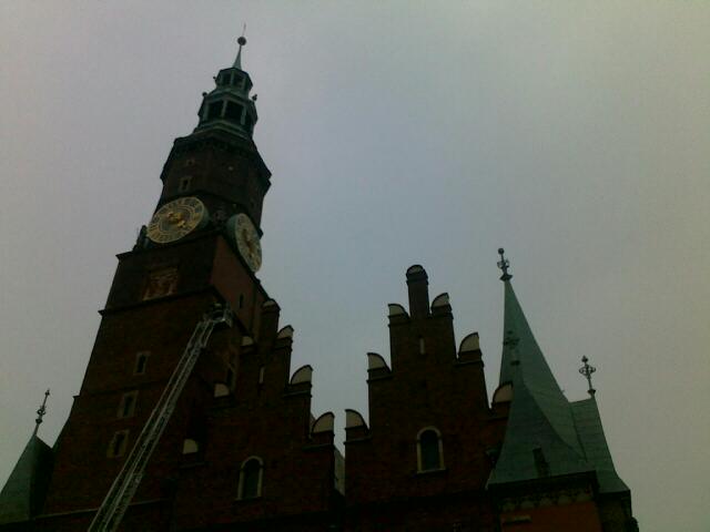 Dym nad wrocławskim Ratuszem - 3