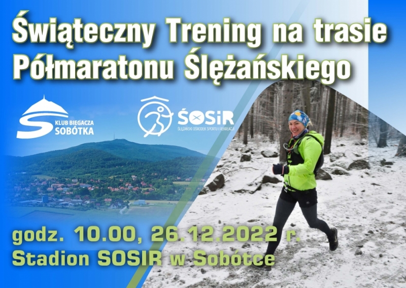 Świąteczny trening na trasie Półmaratonu Ślężańskiego - fot. materiały prasowe