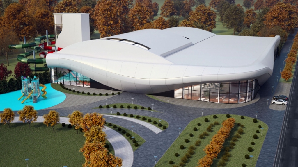 W Lubinie powstanie nowoczesny aquapark - fot. Wizualizacja