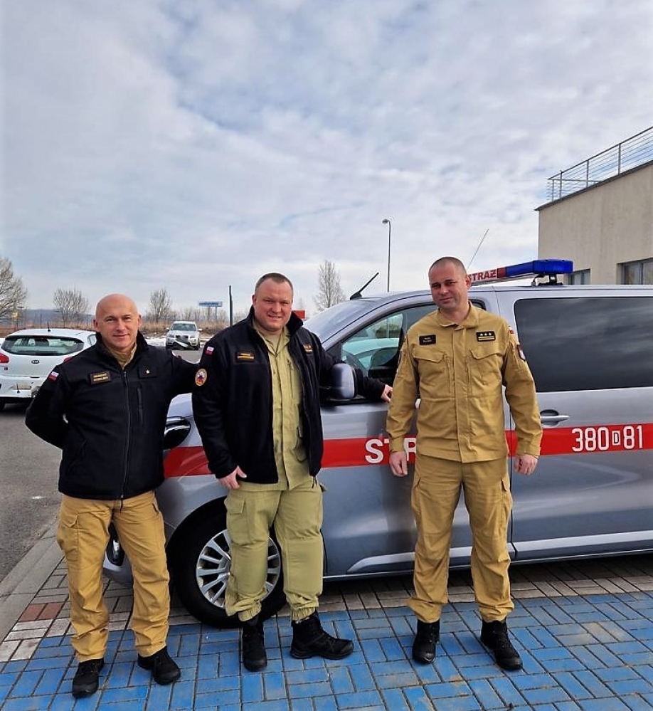 Strażacy z Dolnego Śląska pomogą w Turcji po trzęsieniu ziemi - fot. Komenda Wojewódzka PSP we Wrocławiu