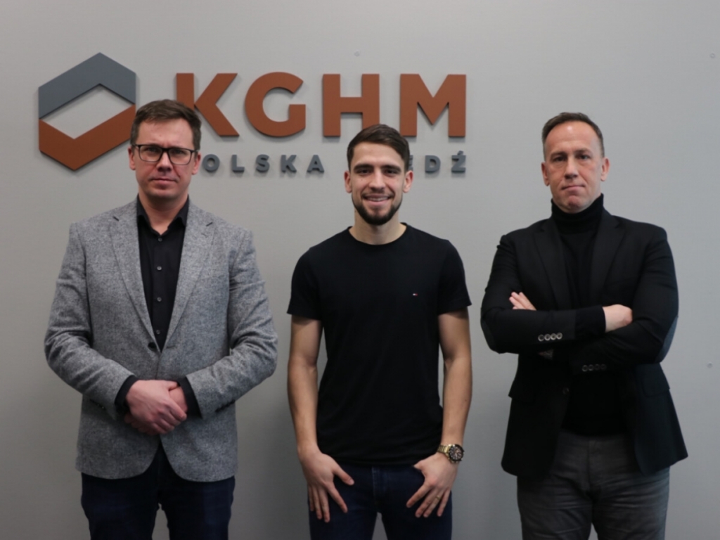 Luis Mata piłkarzem KGHM Zagłębia Lubin - fot. zaglebie.com