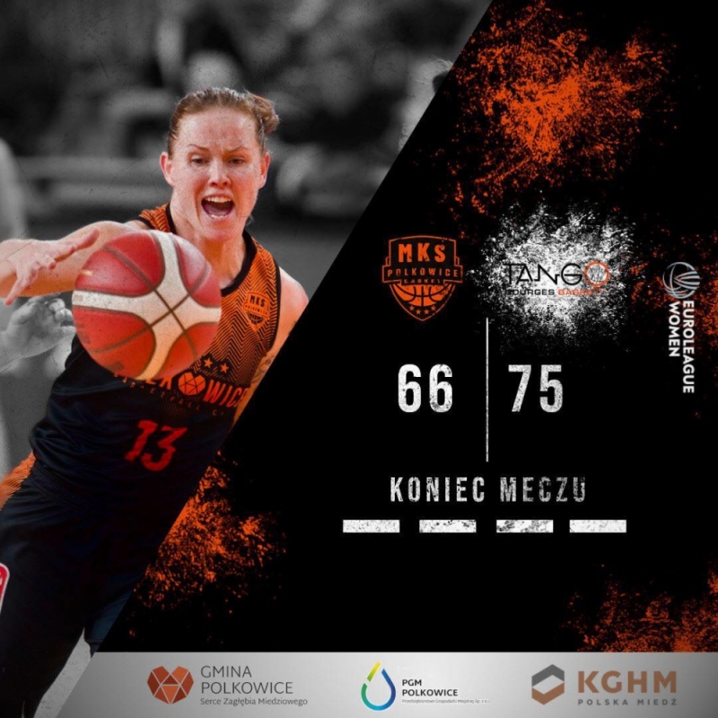 Koniec marzeń o ćwierćfinale Euroligi - fot. BC Polkowice Facebook