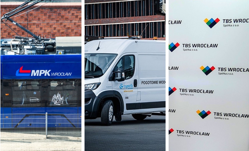 Wrocławskie spółki toną w długach na ponad 1,6 miliarda złotych - fot. Radio Wrocław / MPWiK - facebook / TBS - facebook