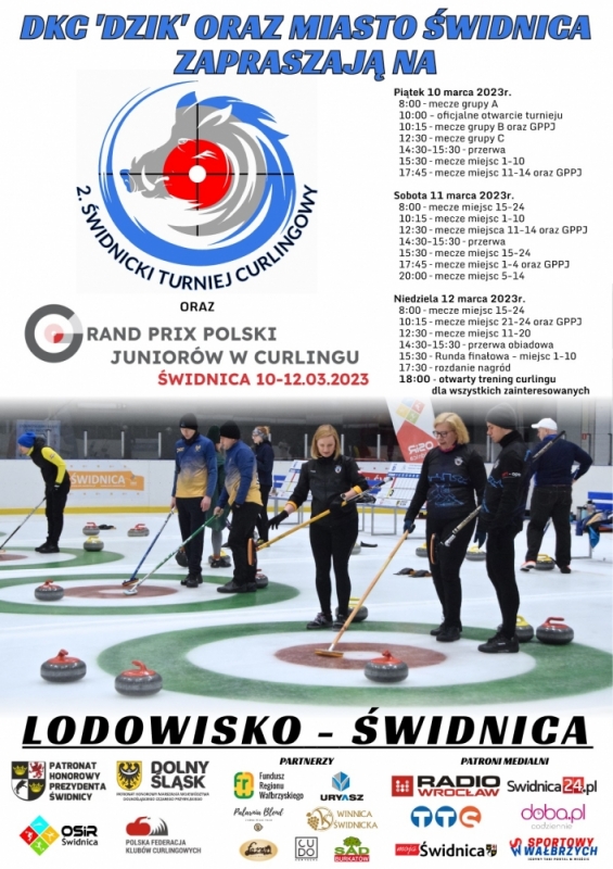 II Świdnicki Turniej Curlingowy - fot. materiały prasowe