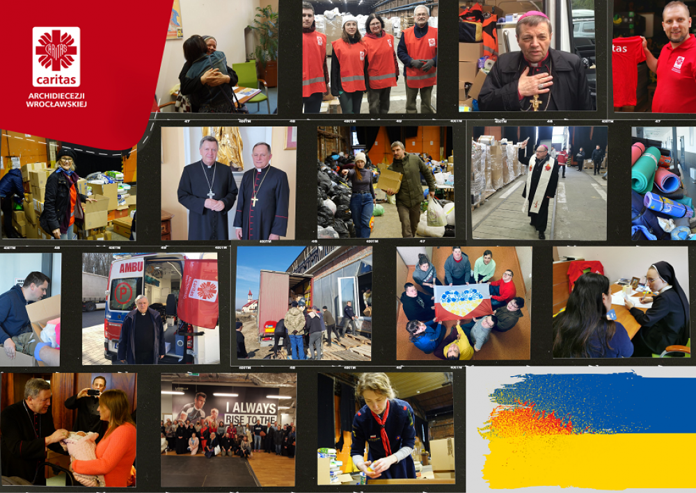 Caritas Wrocław - rok pomocy Ukrainie - Fot: Caritas Wrocław