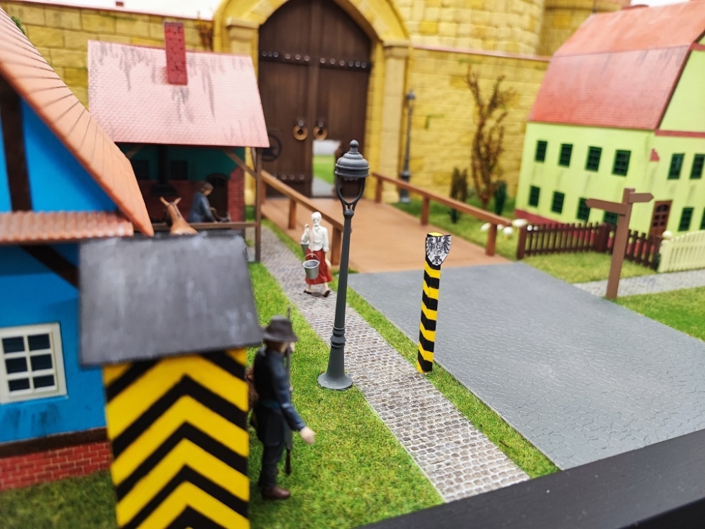 Złotoryja: Najpierw makieta dworca, teraz miniatura miejskich murów - fot. Karolina Bieniek