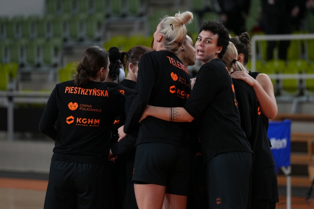 Ostatni taniec BC Polkowice w Eurolidze - fot. kosz.mkspolkowice.pl