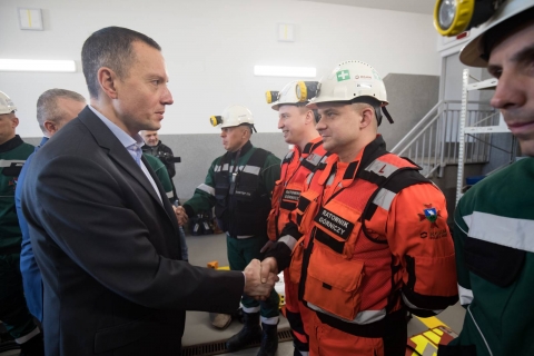 Zakończyła się budowa nowej dyspozytorni dla strażaków i ratowników KGHM w Sobinie - 3