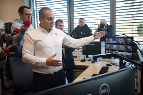 Zakończyła się budowa nowej dyspozytorni dla strażaków i ratowników KGHM w Sobinie - 6