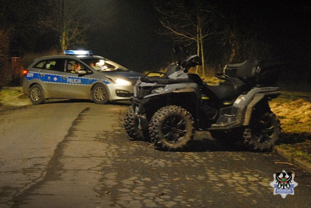 Zmarła 22-letnia kobieta ranna w wypadku quada - fot. Policja