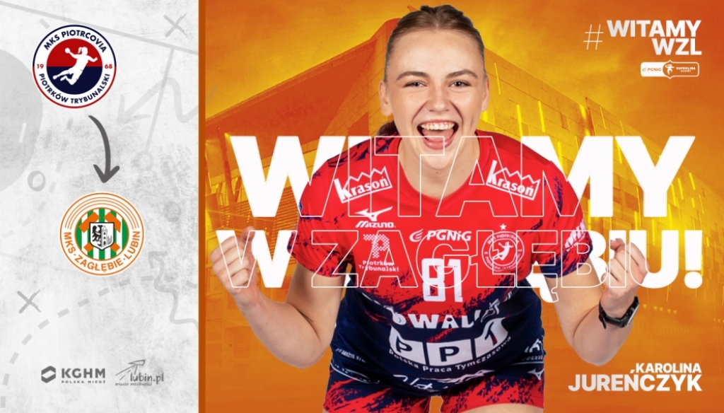 Karolina Jureńczyk wzmocni Zagłębie Lubin - fot. zaglebie.lubin.pl