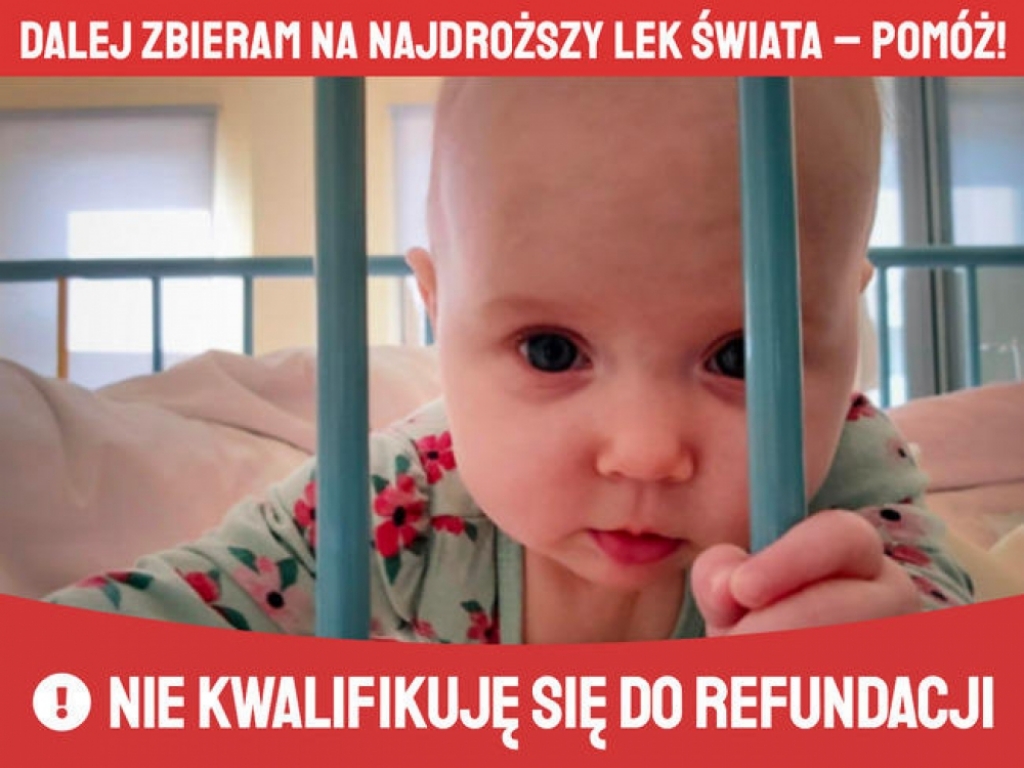 Mała Kinga potrzebuje pomocy - fot. siepomaga.pl