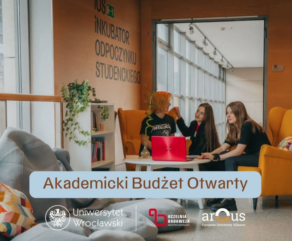 Rusza druga edycja Akademickiego Budżetu Otwartego Uniwersytetu Wrocławskiego - fot. uwr.edu.pl