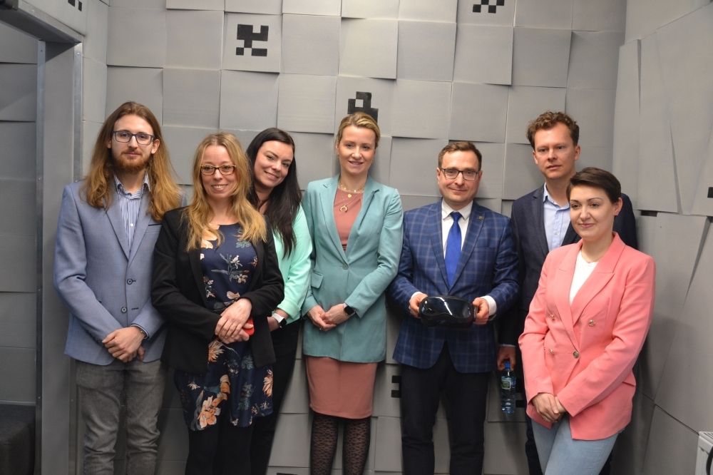 W Dolnośląskim Centrum Zdrowia Psychicznego uruchomiono pracownię terapii VR - fot. Twitter Marcin Krzyżanowski