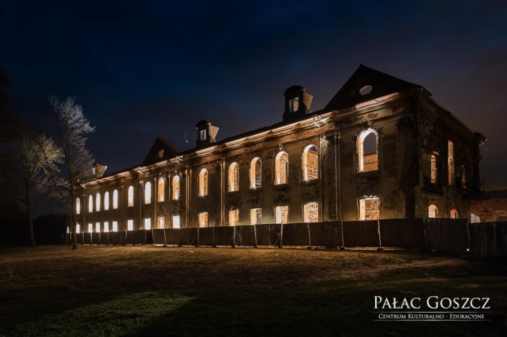 Pałac w Goszczu - z ruiny w perełkę - fot. Pałac w Goszczu