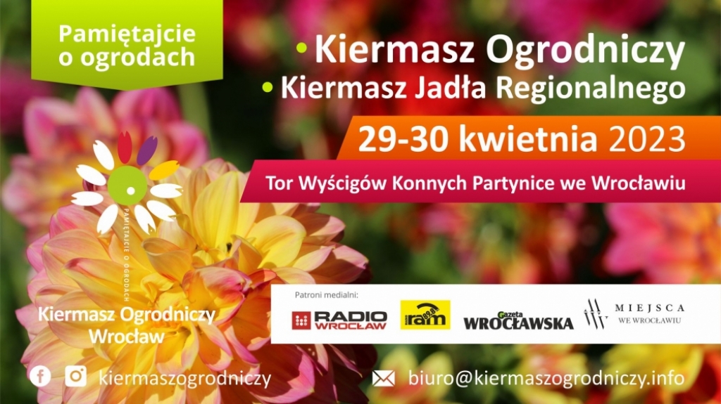 Kiermasz Ogrodniczy "Pamiętajcie o ogrodach" powraca! - fot. materiały prasowe