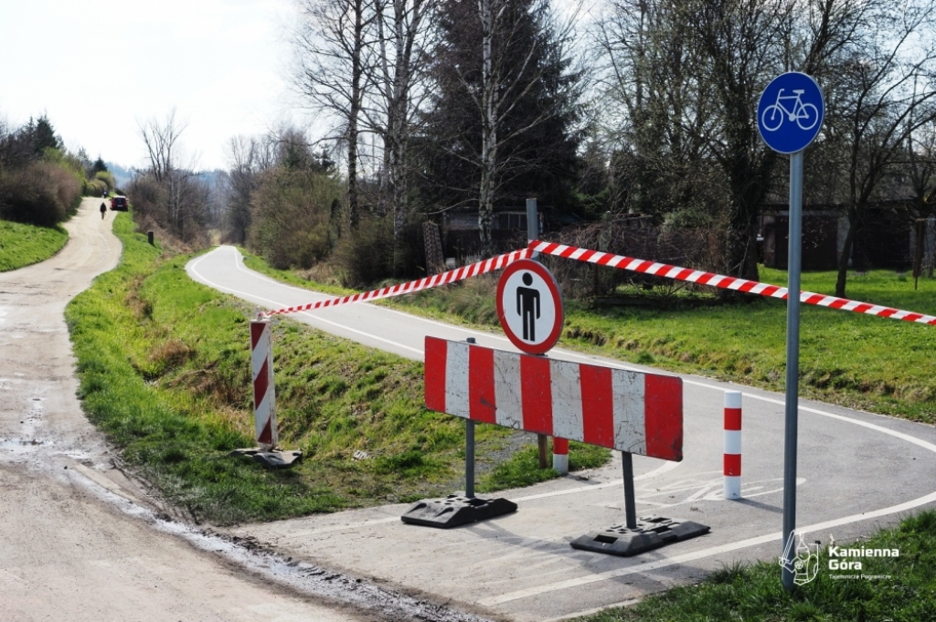 Droga rowerowa w Kamiennej Górze będzie zamknięta - fot. Piotr Słowiński