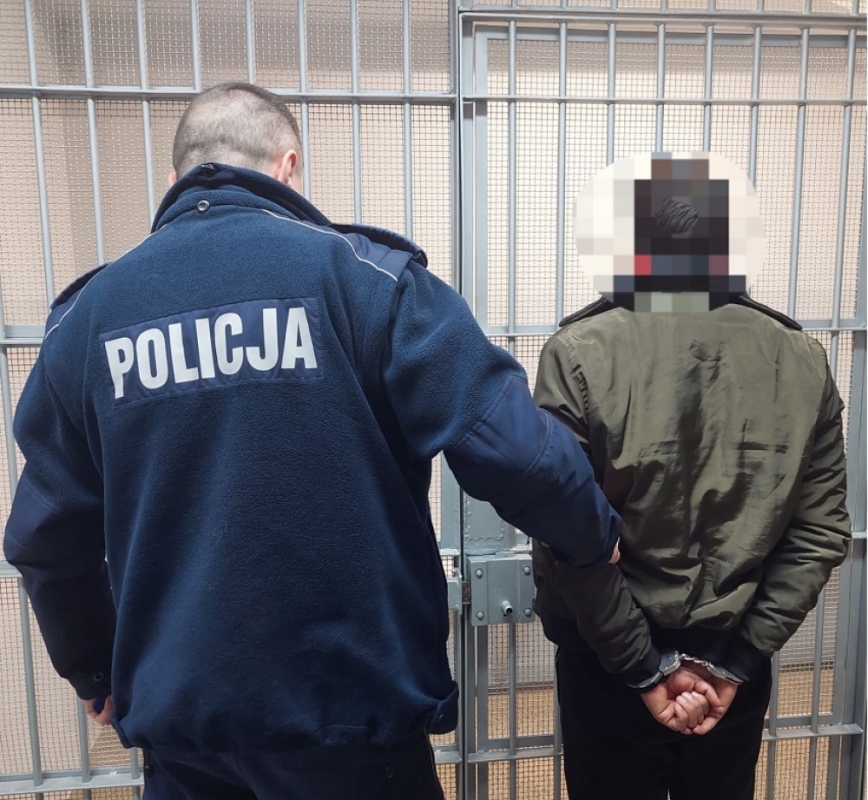Jaworscy policjanci zatrzymali nielegalnych imigrantów i ich przewoźnika - fot. Policja