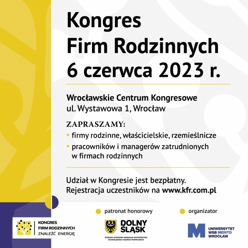 Kongres Firm Rodzinnych - fot. mat. prasowe