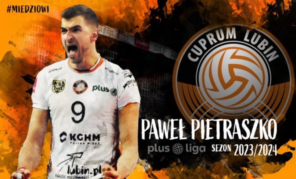 Paweł Pietraszko zostaje w Lubinie - fot. ks.cuprum.pl