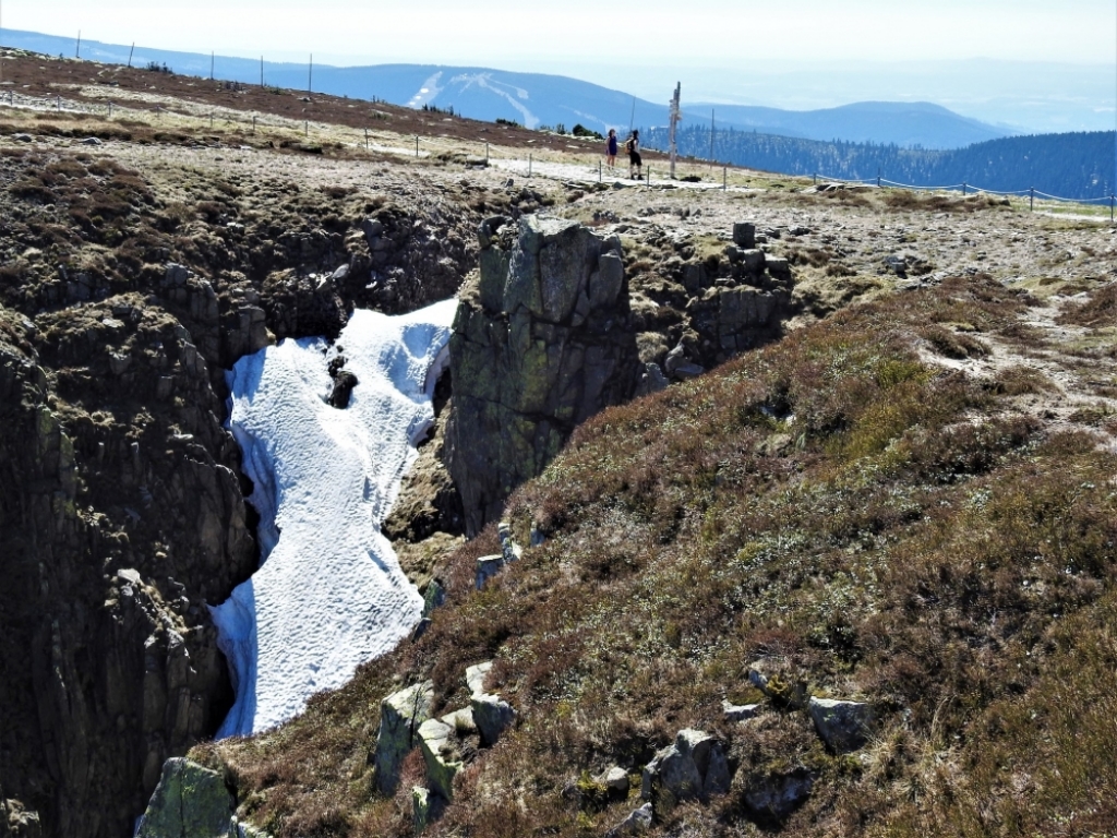 Utrudnienia na szlakach w Karkonoszach - fot. Karkonoski Park Narodowy