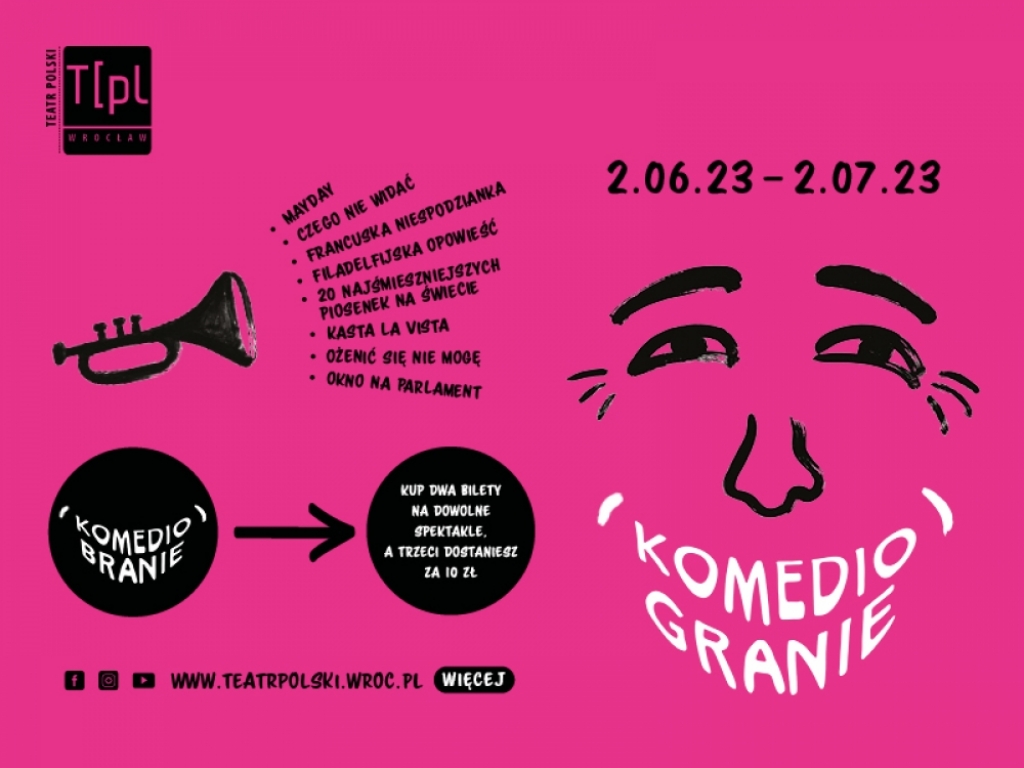 Komediogranie w Teatrze Polskim we Wrocławiu - fot. mat. prasowe