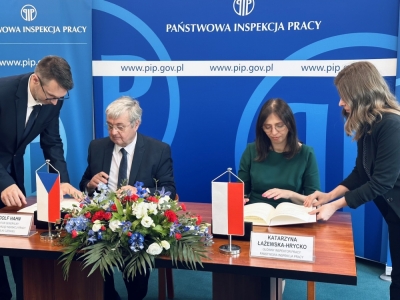 Państwowa Inspekcja Pracy rozszerza współpracę z Czechami