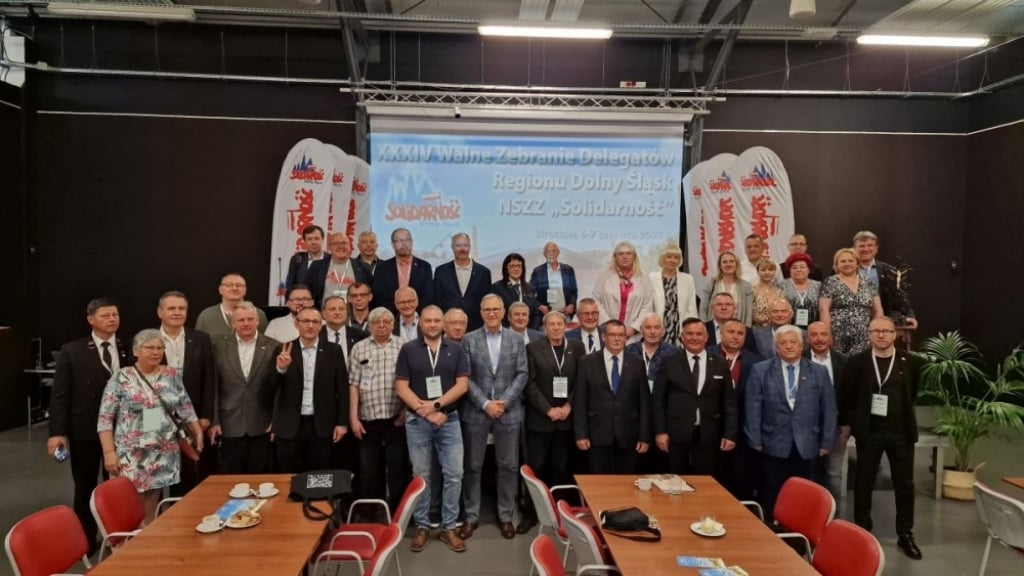 XXXIV zjazd dolnośląskiej Solidarności - Fot: Solidarność Wrocław