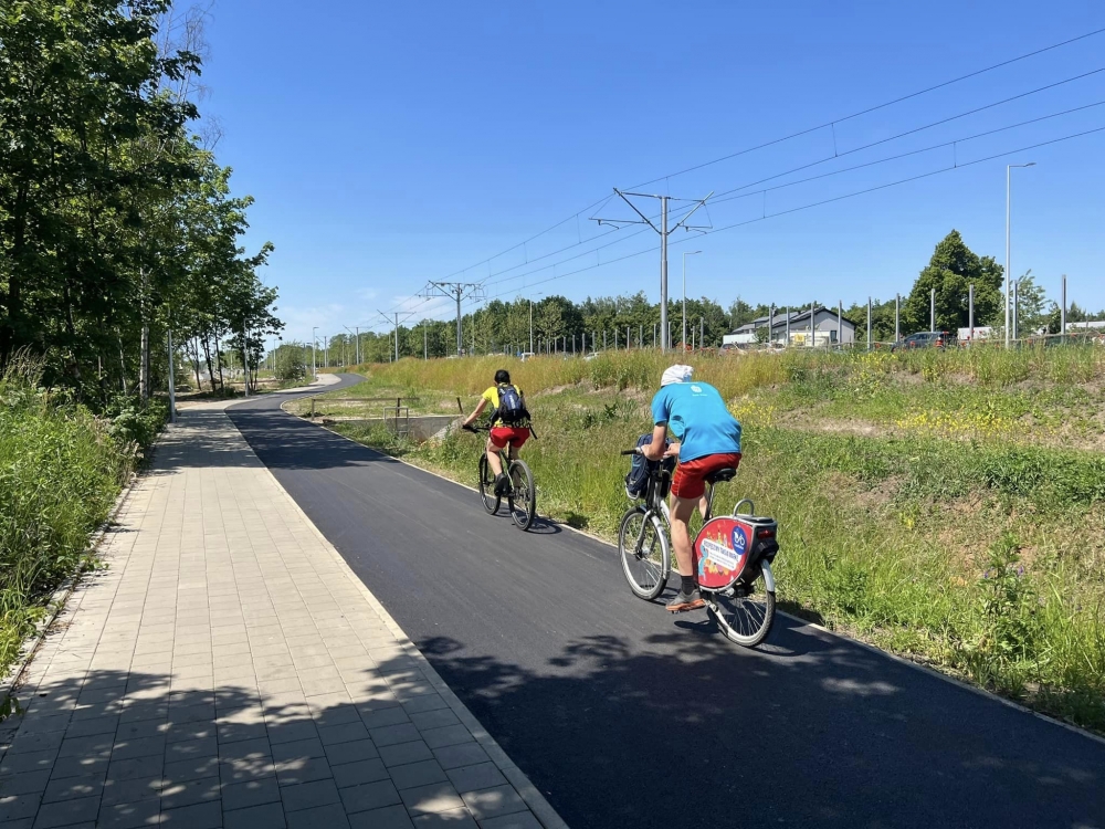 Kolejne kilometry dróg rowerowych we Wrocławiu gotowe do jazdy - fot. mat. prasowe