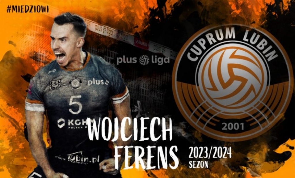 Wojciech Ferens zostaje w Cuprum Lubin - fot. ks.cuprum.pl
