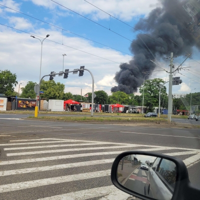 Kłęby dymu nad Wrocławiem. Co się paliło? - 1
