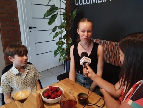 Reportaż: "Podróż dookoła...ludzi" - 1