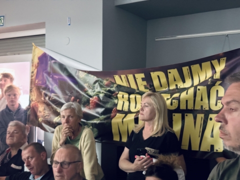 Mieszkańcy Malina nie składają broni - protest przeciw centrum logistycznemu nabiera rozpędu - 2