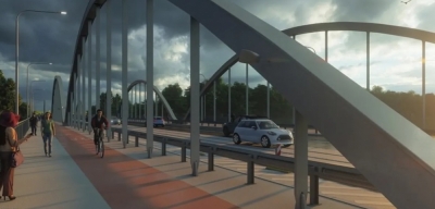 Budowa nowych Mostów Chrobrego we Wrocławiu na finiszu