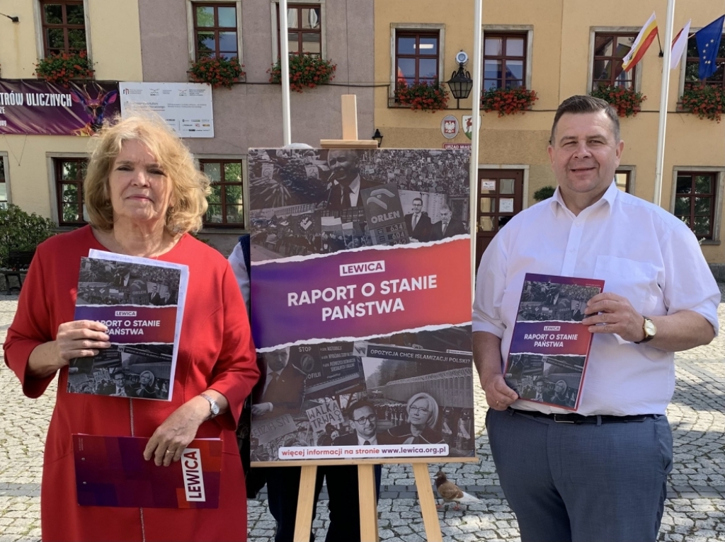 Lewica przedstawia „Raport o stanie państwa” - fot. RW
