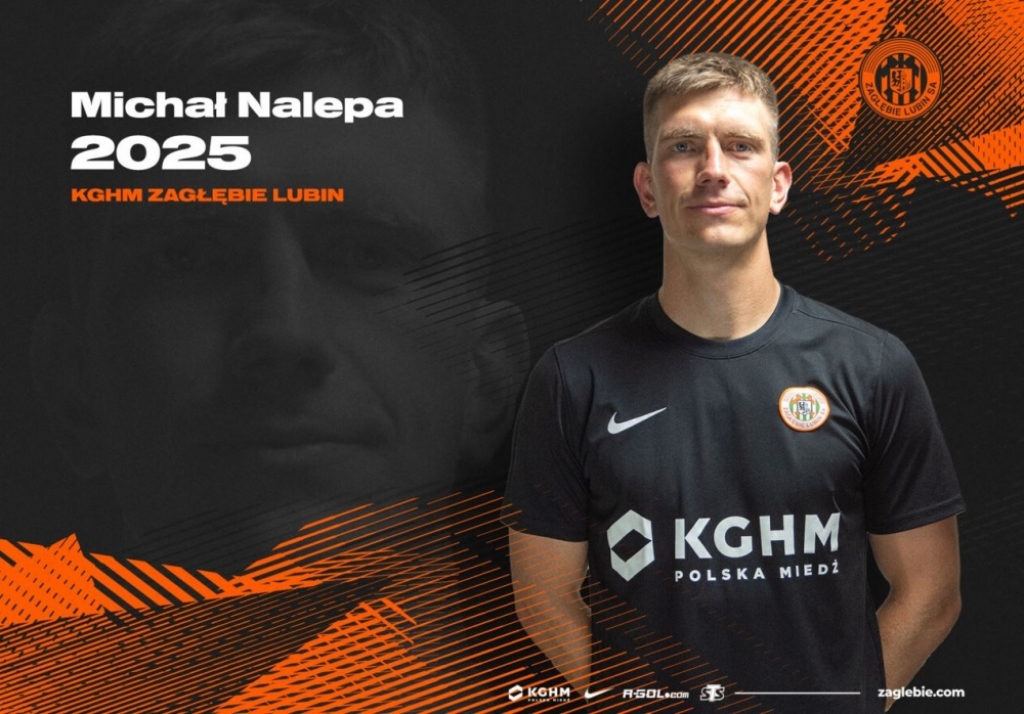 Michał Nalepa został piłkarzem Zagłębia - fot. zaglebie.com