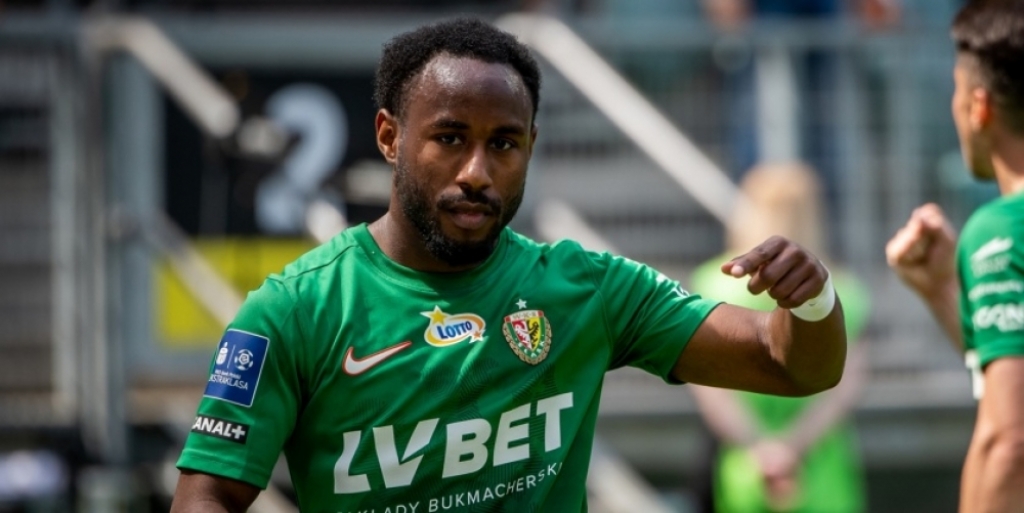 OFICJALNIE: John Yeboah przeszedł ze Śląska do Rakowa - fot. slaskwroclaw.pl