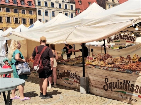 Smaki Polski i świata na wrocławskim rynku  - 2