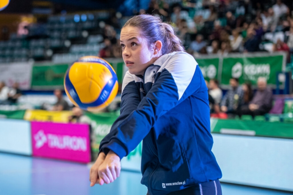 Julia Stancelewska zostaje we Wrocławiu - fot. volleywroclaw.pl
