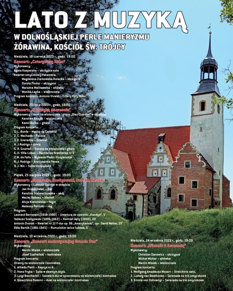 "Lato z muzyką w Dolnośląskiej Perle Manieryzmu" rozpoczęte - fot. materiały prasowe